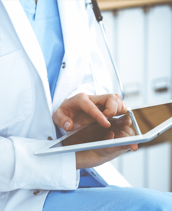 Doctor with an Ipad