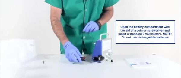 Tisseel and Artiss EasySpray Open Spray Machine Setup